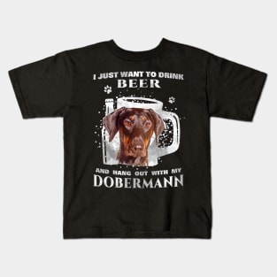 Doberman Pinscher - Dobermann Kids T-Shirt